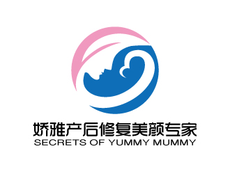 張俊的嬌雅產(chǎn)后修復美顏專家secrets of yummy mummylogo設計