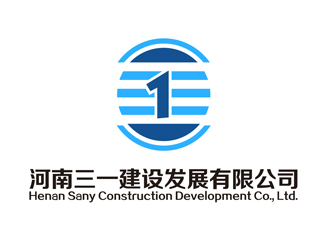 劉彩云的河南三一建設發(fā)展有限公司logo設計