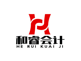 朱兵的浙江和睿會(huì)計(jì)師事務(wù)所有限公司標(biāo)志logo設(shè)計(jì)