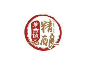 曾翼的茅臺鎮(zhèn)精釀白酒商標設(shè)計logo設(shè)計