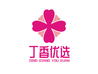 譚家強(qiáng)的丁香優(yōu)選精品社交電商品牌logologo設(shè)計