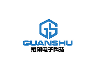 秦曉東的廣州冠樹電子科技有限公司 GuanShulogo設計