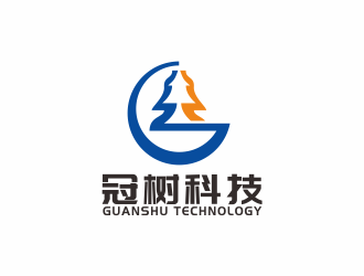 湯儒娟的廣州冠樹電子科技有限公司 GuanShulogo設計