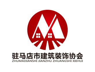 向正軍的駐馬店市建筑裝飾協(xié)會(huì)logo設(shè)計(jì)