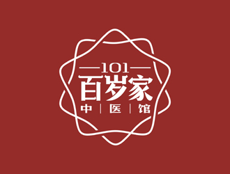 譚家強的101百歲家中醫(yī)館或國醫(yī)館logo設計