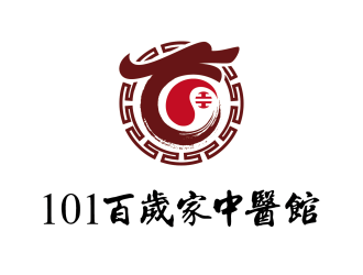 安冬的101百歲家中醫(yī)館或國醫(yī)館logo設(shè)計(jì)