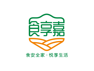 曹芊的食享嘉俱樂部logo設(shè)計