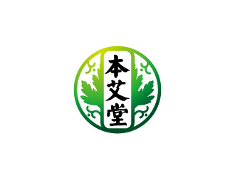 周金進的本艾堂logo設(shè)計