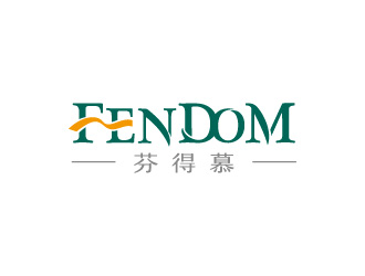 周金進的FENDOMlogo設計