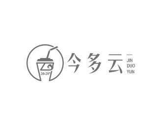 黃安悅的今多云奶茶商標(biāo)設(shè)計(jì)logo設(shè)計(jì)