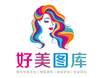 鄭錦尚的好美圖庫logo設計