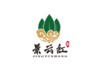 孫金澤的景云紅茶葉品牌logologo設(shè)計