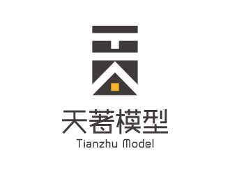 勇炎的天著模型logo設計