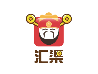 黃安悅的匯渠電子商務(wù)app大象圖標logo設(shè)計