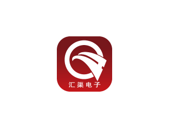 張俊的匯渠電子商務(wù)app大象圖標logo設(shè)計