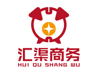 向正軍的匯渠電子商務(wù)app大象圖標logo設(shè)計