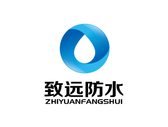 張俊的建筑防水工程單色logologo設(shè)計(jì)