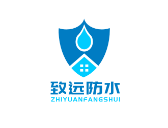 姜彥海的建筑防水工程單色logologo設(shè)計