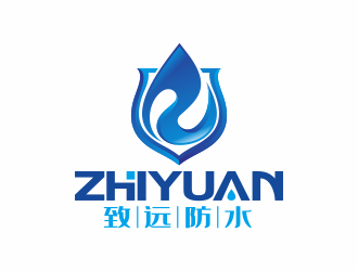 何嘉健的建筑防水工程單色logologo設計