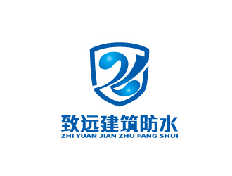 陳智江的建筑防水工程單色logologo設(shè)計