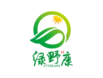 黃安悅的綠野康logo設(shè)計(jì)