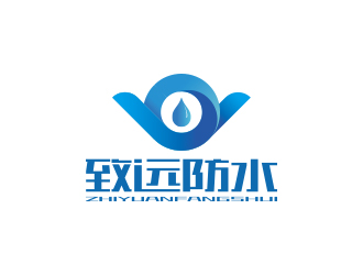 孫金澤的建筑防水工程單色logologo設計