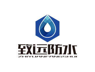 孫金澤的建筑防水工程單色logologo設(shè)計