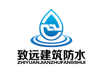 余亮亮的建筑防水工程單色logologo設(shè)計