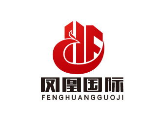 朱紅娟的鳳凰國際創(chuàng)新科技有限公司logo設(shè)計(jì)