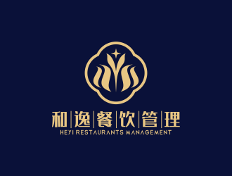 何嘉健的和逸餐飲連鎖店logo設計