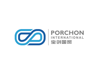 黃安悅的PORCHON INTERNATIONAL 寶創(chuàng)國貿(mào)logo設(shè)計