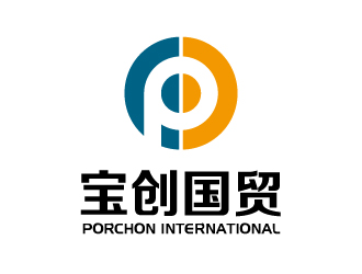 張俊的PORCHON INTERNATIONAL 寶創(chuàng)國貿(mào)logo設(shè)計(jì)