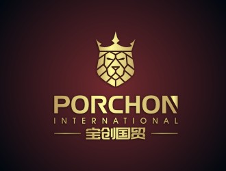 陳國偉的PORCHON INTERNATIONAL 寶創(chuàng)國貿(mào)logo設(shè)計