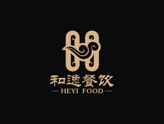 曾翼的和逸餐飲連鎖店logo設(shè)計