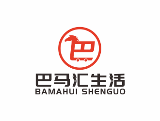 湯儒娟的巴馬匯生活logo設(shè)計