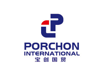 李賀的PORCHON INTERNATIONAL 寶創(chuàng)國貿(mào)logo設(shè)計(jì)