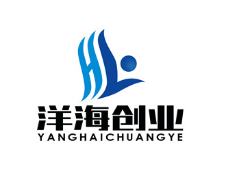 朱兵的洋海創(chuàng)業(yè)logo設(shè)計