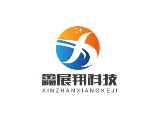 朱紅娟的公司名：北京鑫展翔科技有限公司logo設計