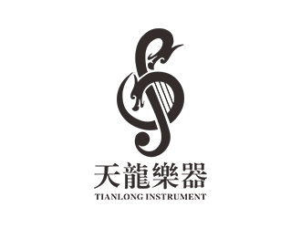 鄭錦尚的音樂樂器公司logologo設計