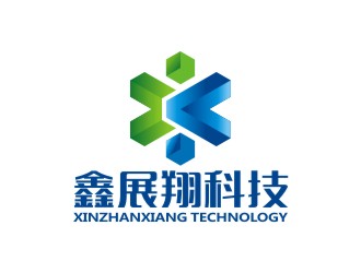 曾翼的公司名：北京鑫展翔科技有限公司logo設計