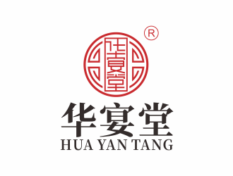 湯儒娟的華晏堂logo設計