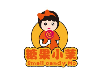 朱紅娟的糖果小茉Small candy Mologo設(shè)計