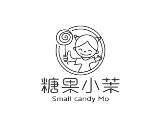 周金進的糖果小茉Small candy Mologo設(shè)計