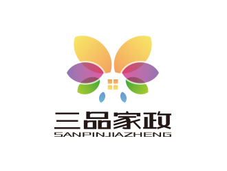 孫金澤的三品家政logo設計