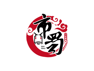 張俊的市蜀美食logo設計logo設計