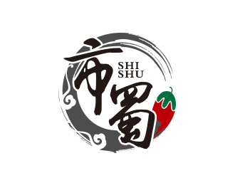 黃安悅的市蜀美食logo設計logo設計