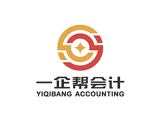 彭波的一企幫會計logo設(shè)計