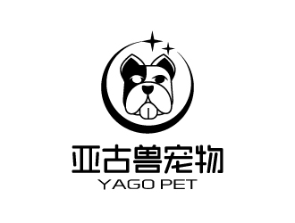 張俊的亞古獸寵物logo設(shè)計