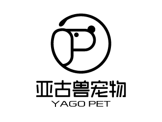 張俊的亞古獸寵物logo設(shè)計