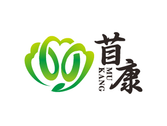 葉美寶的苜康保健品logo設(shè)計